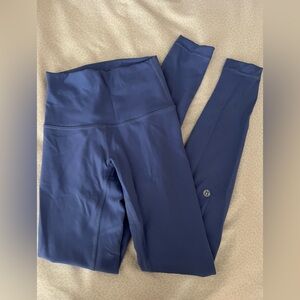 Lululemon wunder train hr tight 28” size 0